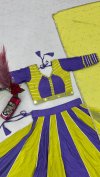 Pc 589 Pure Cotton Real Hand Work Navratri Lehenga Choli